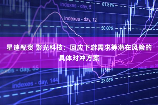星速配资 聚光科技：回应下游需求等潜在风险的具体对冲方案