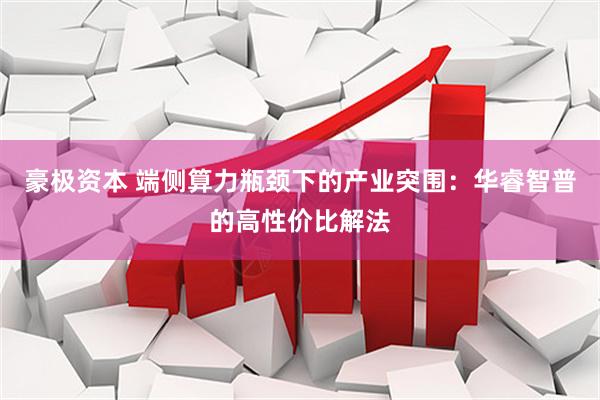 豪极资本 端侧算力瓶颈下的产业突围：华睿智普的高性价比解法